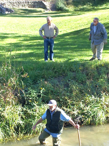 Excellent supervision of Paul's work. Harry, Steve & Paul